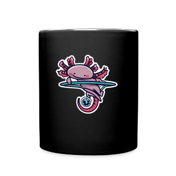 Hulahoop - Tasse einfarbig - Schwarz - Vorne