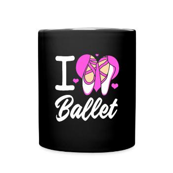 Ballet Ballet Dancer - Full Colour Mug - black - Front