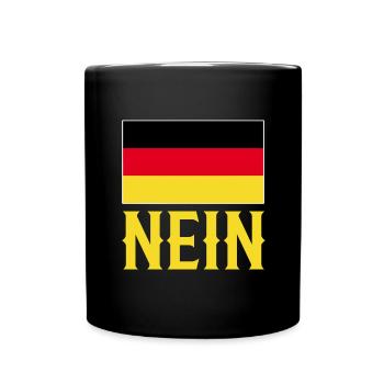Germany No - Full Colour Mug - black - Front