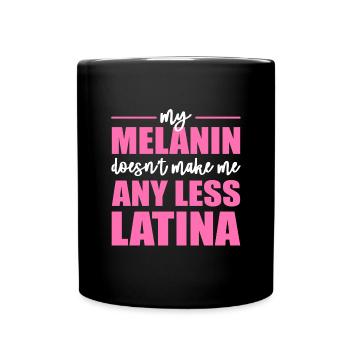 Afro Latina - Mug uni - noir - Devant