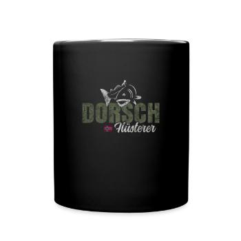 Dorsch Angeln Norwegen - Tasse einfarbig - Schwarz - Vorne