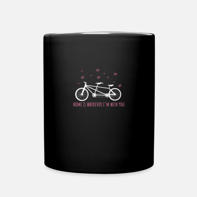 Tandem T-Shirt & Gift Idea - Full Colour Mug - black