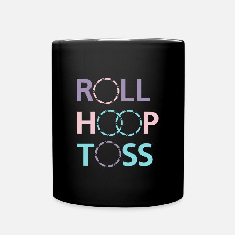 Hula Hoop - Tasse einfarbig - Schwarz