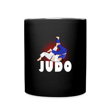 Judo - Mug uni - noir - Devant