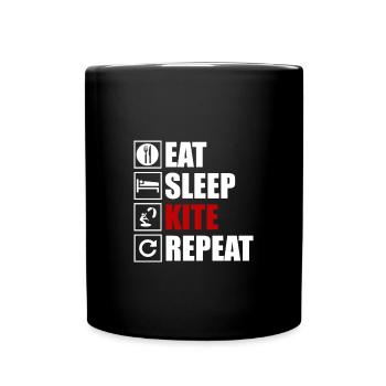 kite - Full Colour Mug - black - Front