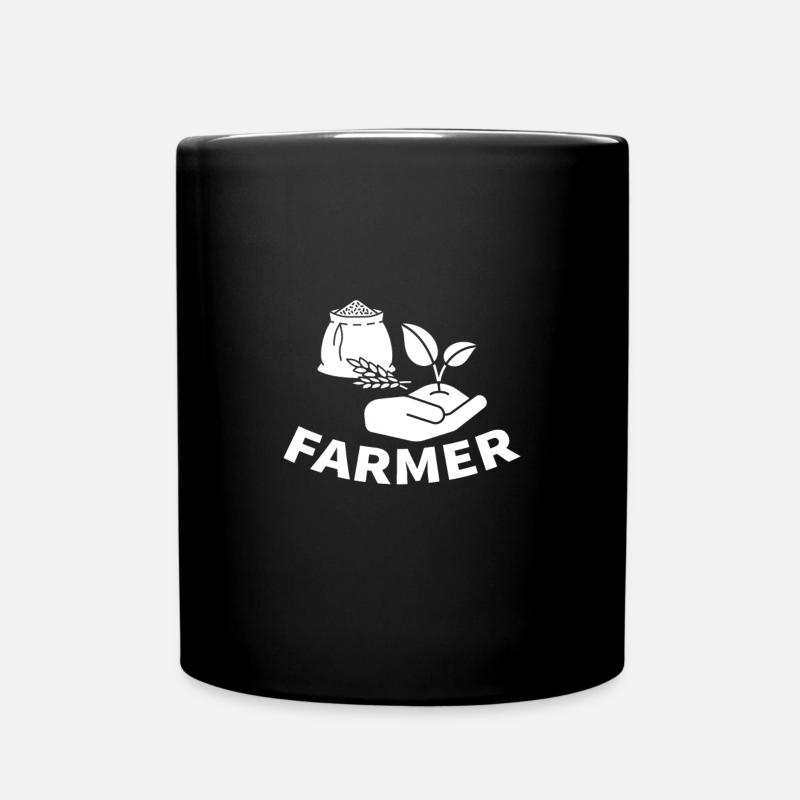 Bauer - Tasse einfarbig - Schwarz