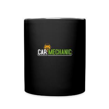 Automechaniker - Tasse einfarbig - Schwarz - Vorne