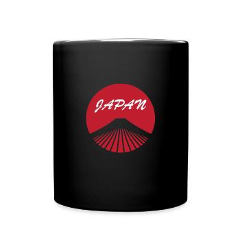 Japan - Tasse einfarbig - Schwarz - Vorne