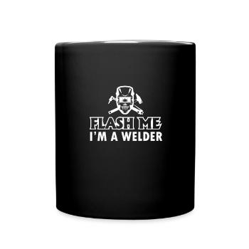 Great welder saying T-shirt & gift - Full Colour Mug - black - Front