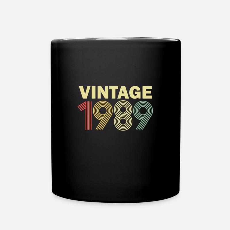 Vintage 1989 - Mug uni - noir