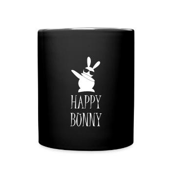 Happy - Full Colour Mug - black - Front