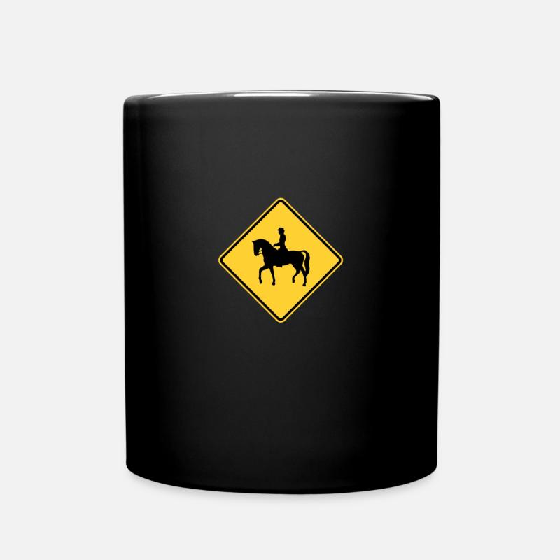 Dressage Équitation - Mug uni - noir