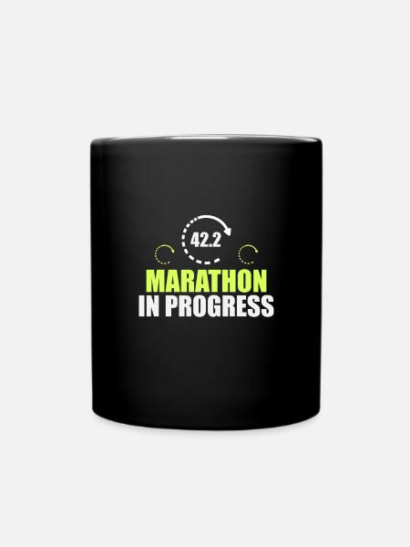 Marathon - Mug uni - noir