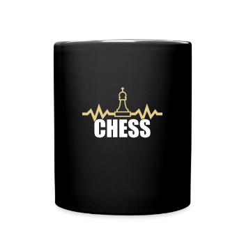 Chess - Full Colour Mug - black - Front