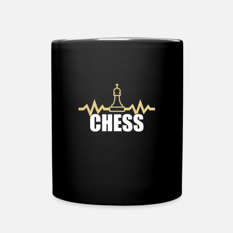 Chess - Full Colour Mug - black