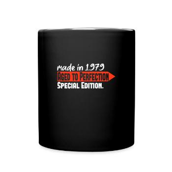Born in 1979 - Full Colour Mug - black - Front