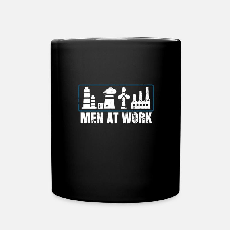 Kraftwerk Mitarbeiter - Tasse einfarbig - Schwarz