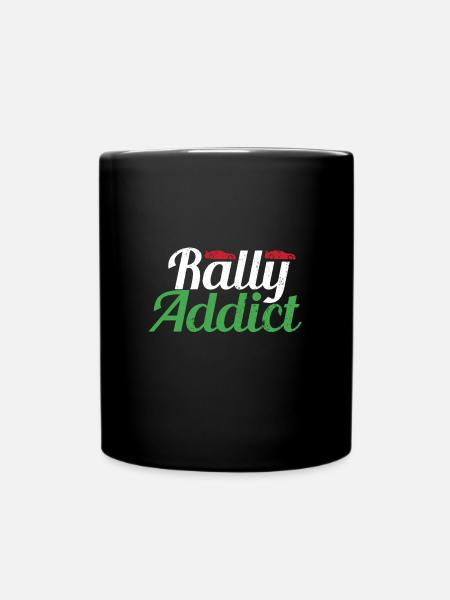 Rally and Motorsport - Full Colour Mug - black
