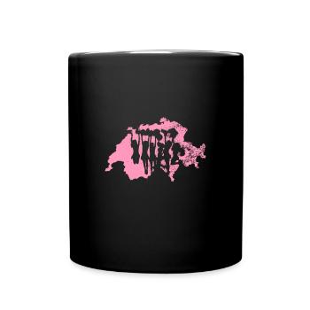 Cheerleading Switzerland - Full Colour Mug - black - Front