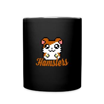 hamster - Mug uni - noir - Devant