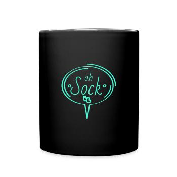 chaussettes - Mug uni - noir - Devant