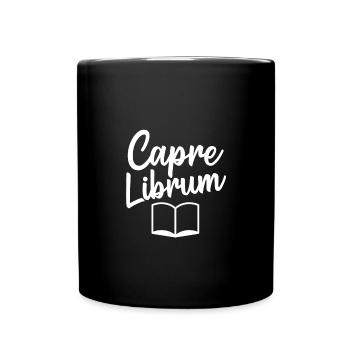 livres - Mug uni - noir - Devant