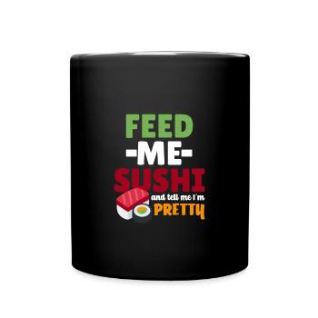 Sushi - Mug uni - noir - Devant