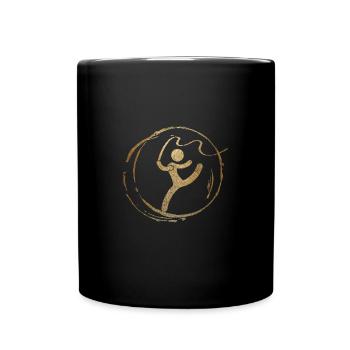 Gymnastique rythmique - Mug uni - noir - Devant