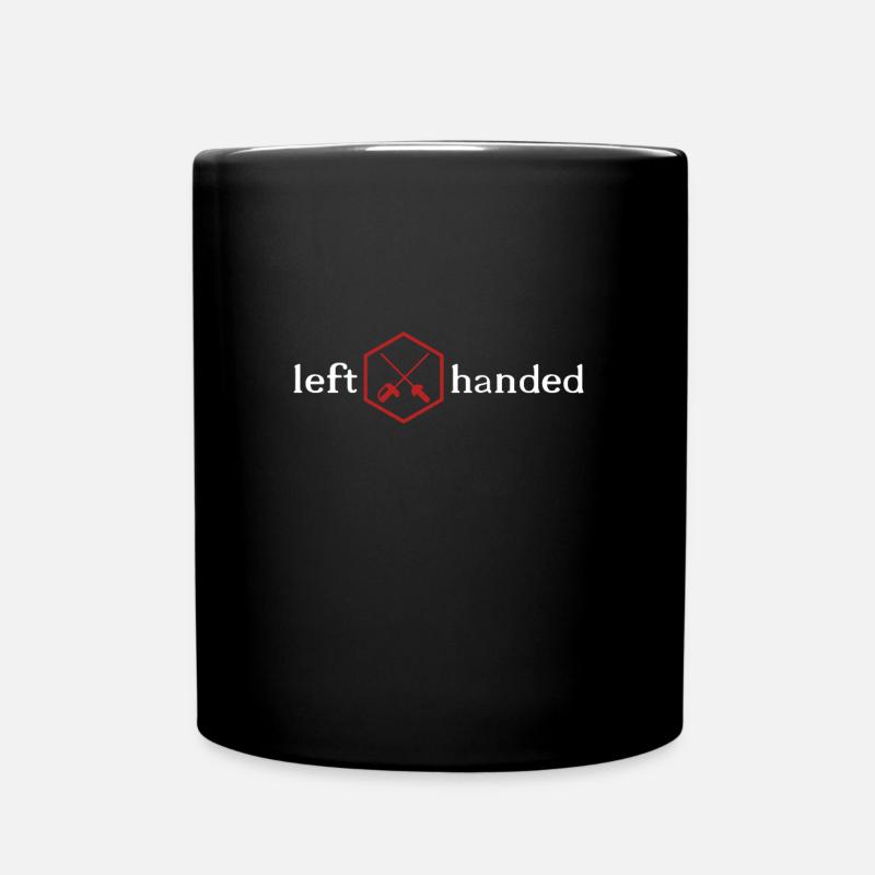 Fechten - Tasse einfarbig - Schwarz