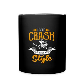 Quad - Mug uni - noir - Devant