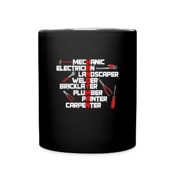 handyman - Full Colour Mug - black - Front