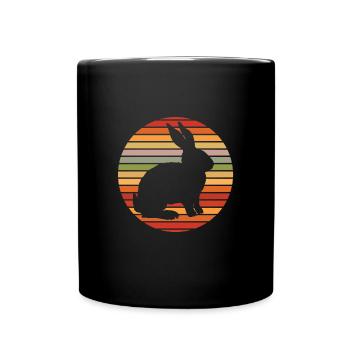 Hare - Full Colour Mug - black - Front