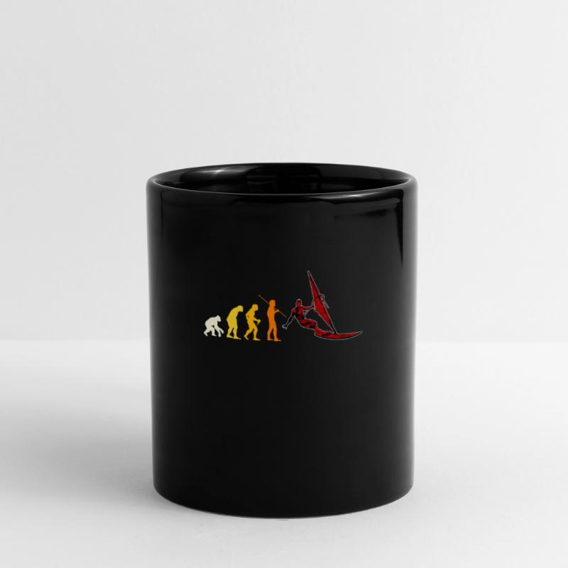 Cadeau d'évolution de planche à voile Mug uni