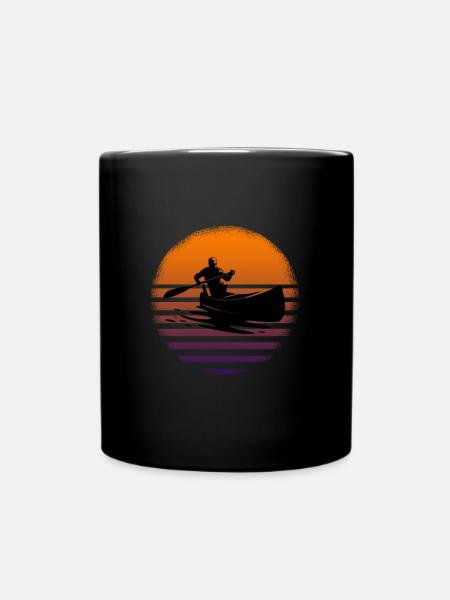canoë - Mug uni - noir