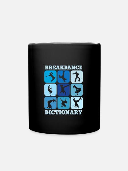 Lexique du breakdance - Mug uni - noir