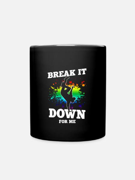Breakdance - Mug uni - noir