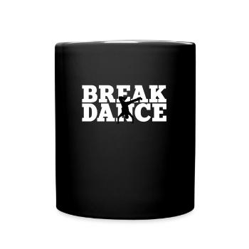Breakdance - Mug uni - noir - Devant