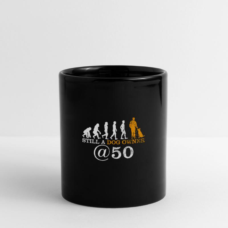 Évolution du propriétaire d'un chien de 50 ans Mug uni