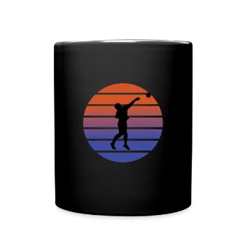 Shot put - Full Colour Mug - black - Front