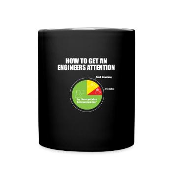 Civil engineer - Full Colour Mug - black - Front