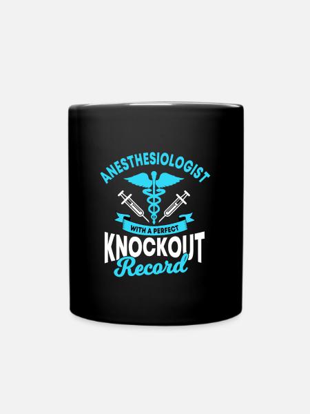 Anesthésistes disant - Mug uni - noir