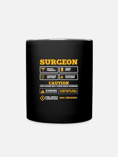 chirurgien - Mug uni - noir