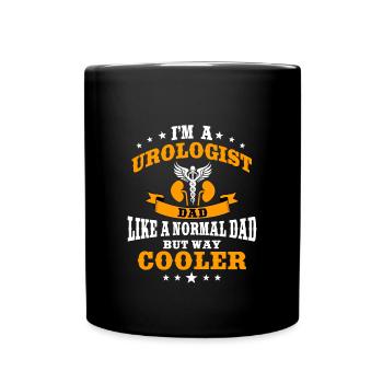 Urologist dad - Full Colour Mug - black - Front