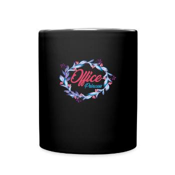 Sekretärin - Tasse einfarbig - Schwarz - Vorne