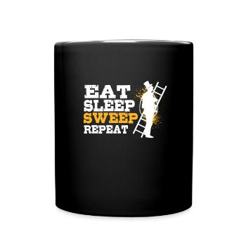 chimney sweeper - Full Colour Mug - black - Front