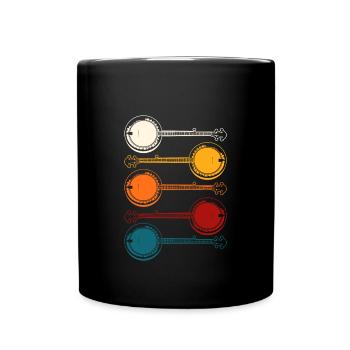 banjo - Full Colour Mug - black - Front