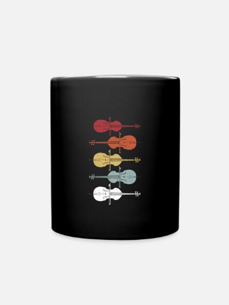 Contrebasse - Mug uni - noir