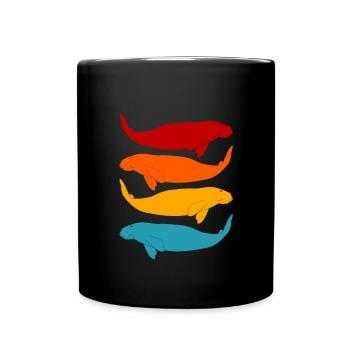 Les latins - Mug uni - noir - Devant