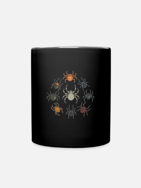 Les araignées - Mug uni - noir