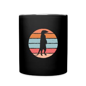 Suricate - Mug uni - noir - Devant